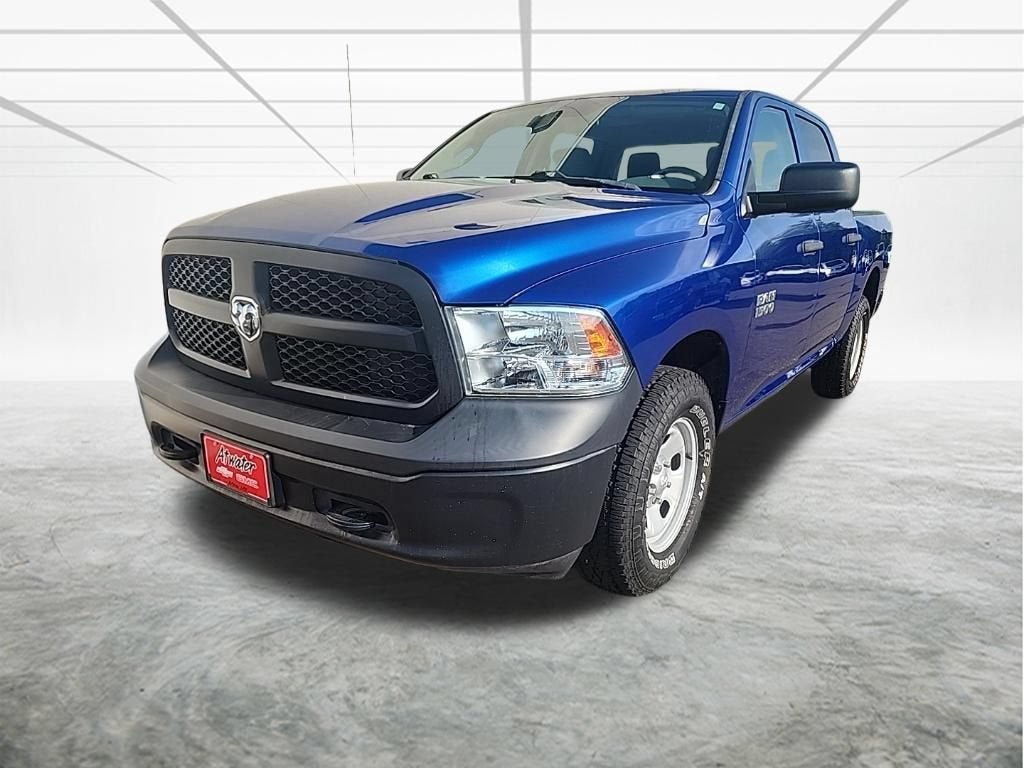 2017 RAM 1500 Tradesman in Blue — front three-quarter view
