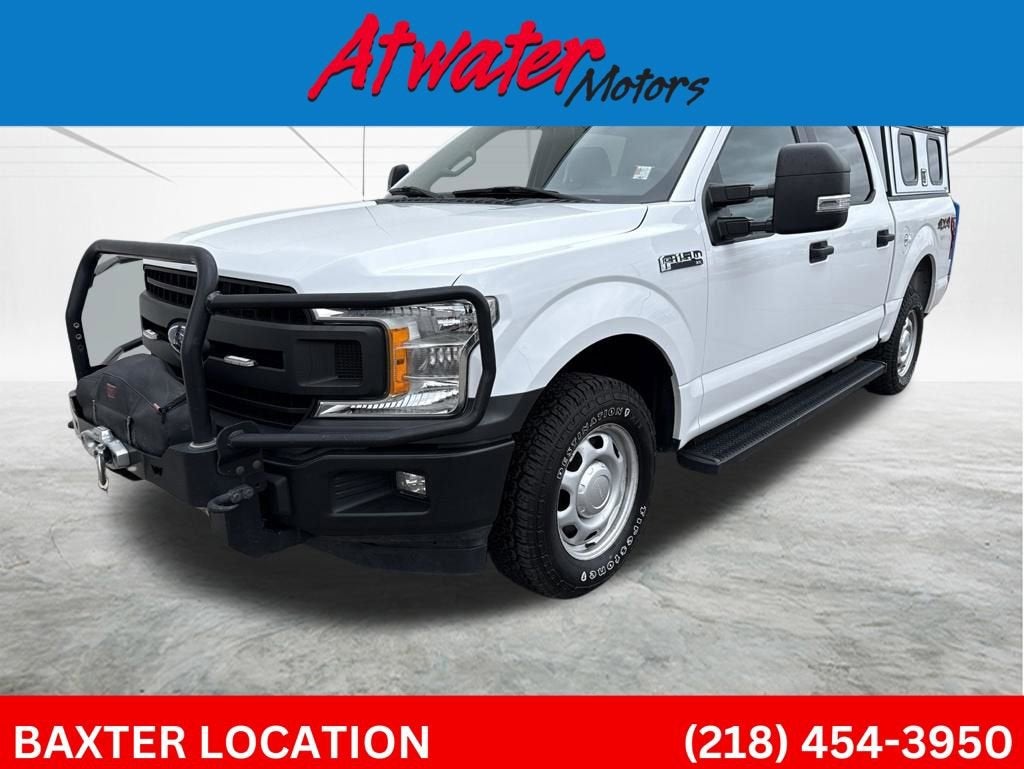 2020 Ford F-150 XL in White — front three-quarter view