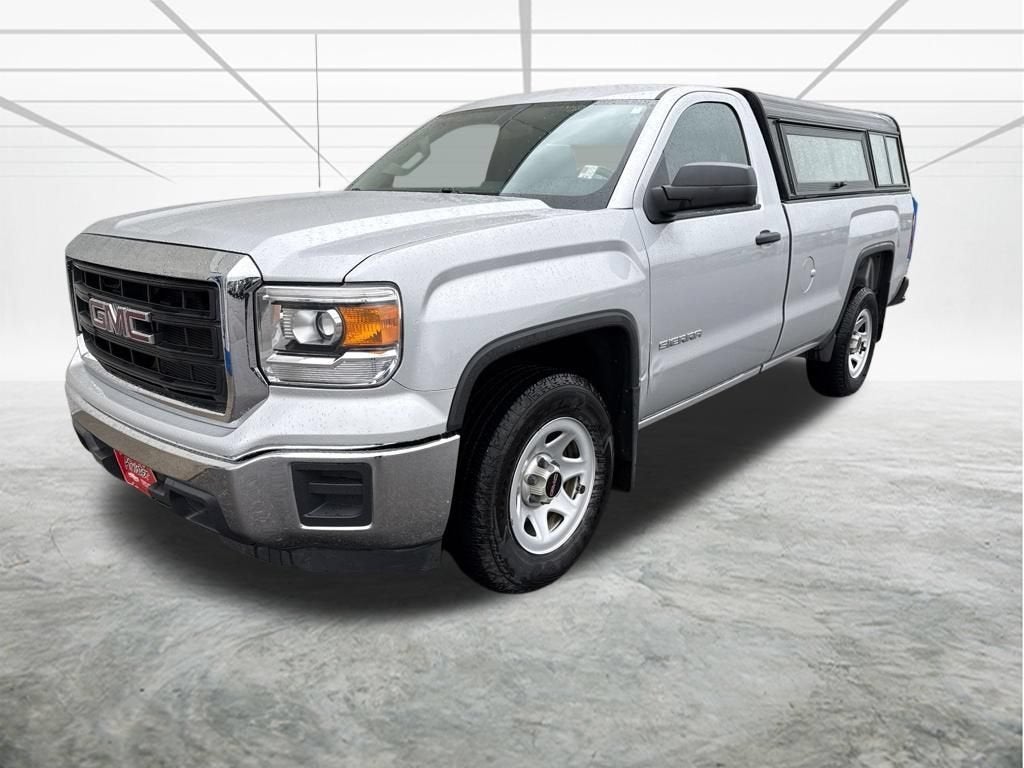 2014 GMC Sierra 1500 BASE in Quicksilver Metallic — front three-quarter view
