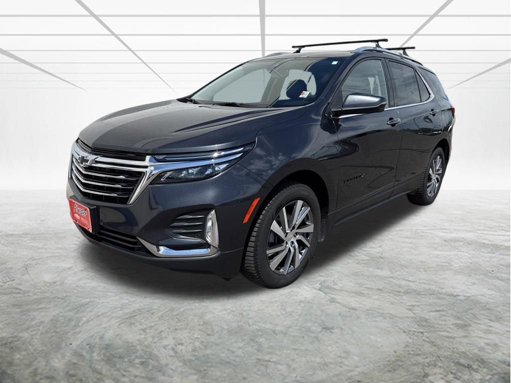 2022 Chevrolet Equinox Premier in Iron Gray Metallic — front three-quarter view